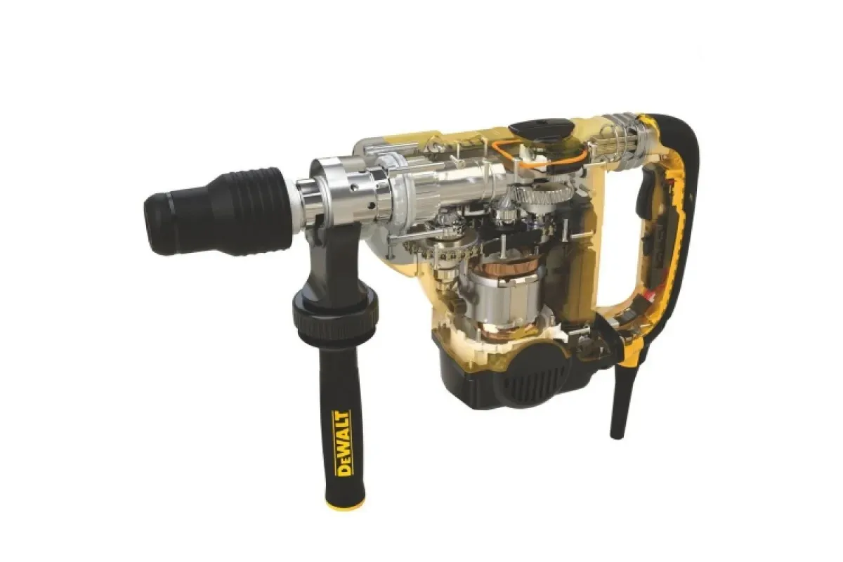 Перфоратор DeWALT D25501K, 1100Вт, 440об/мин, 2870уд/мин, 8Дж, 5,9кг