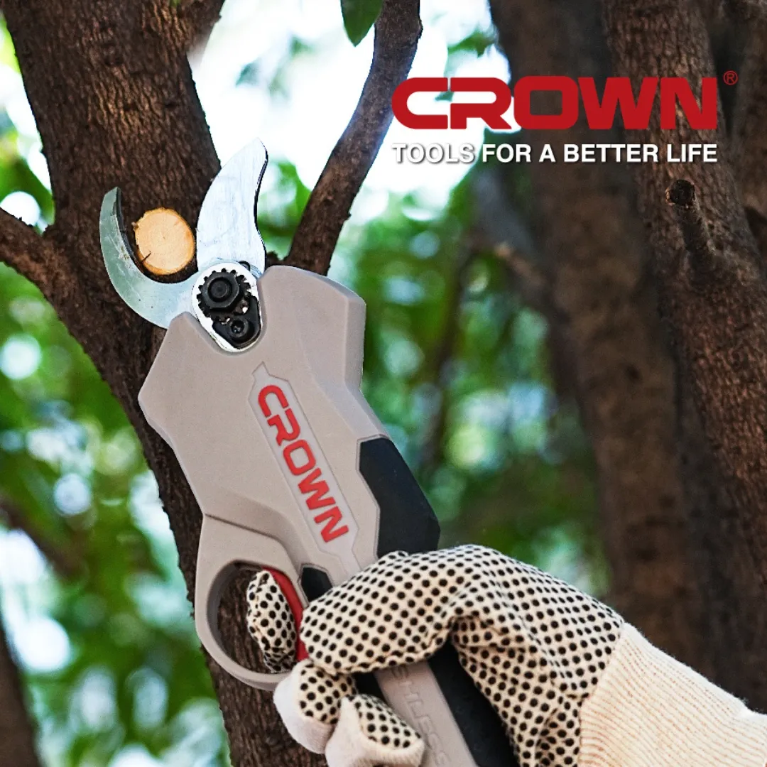 Секатор аккумуляторный CROWN CT29001HX-2 BMC
