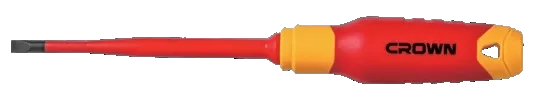 Отвертка электрика шлицевая SL2.5x75 CROWN CPHED-ASH207