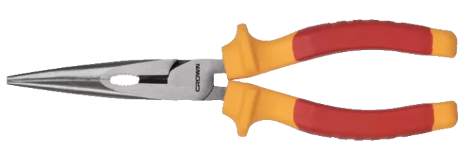 Плоскогубцы электрика с длинным носом 6" CROWN CPHEP-ILA06