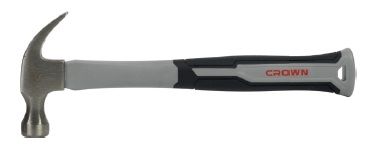 Молоток с загнутым гвоздодером CROWN CPHHC-FHA16