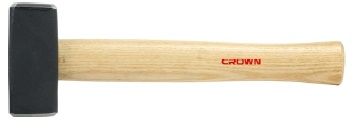 Молоток каменный 1250г CROWN CPHHL-WHA125