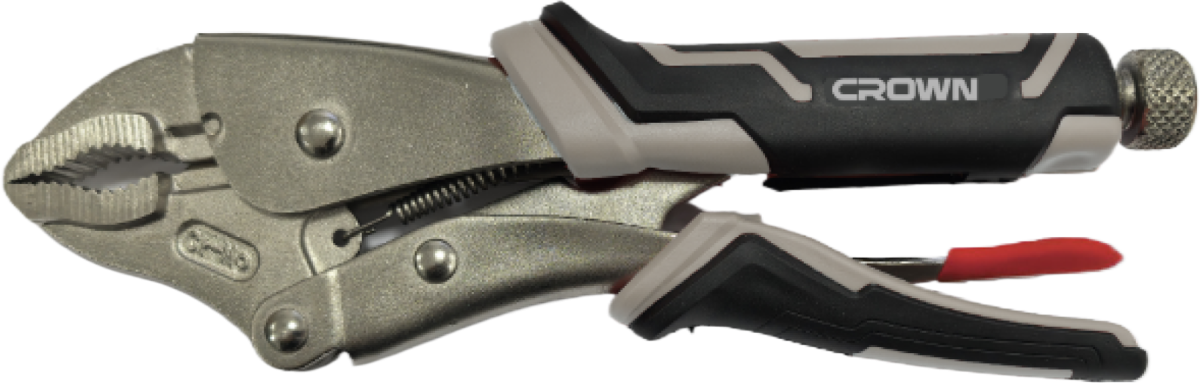 Клещи зажимные с фиксирующим захватом CROWN CPHPL-GRC05