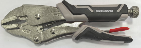Клещи зажимные с фиксирующим захватом CROWN CPHPL-GSC10