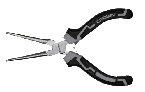 Щипцы мини с изогнутым носом 4.5"  CROWN CPHPM-BNBH4
