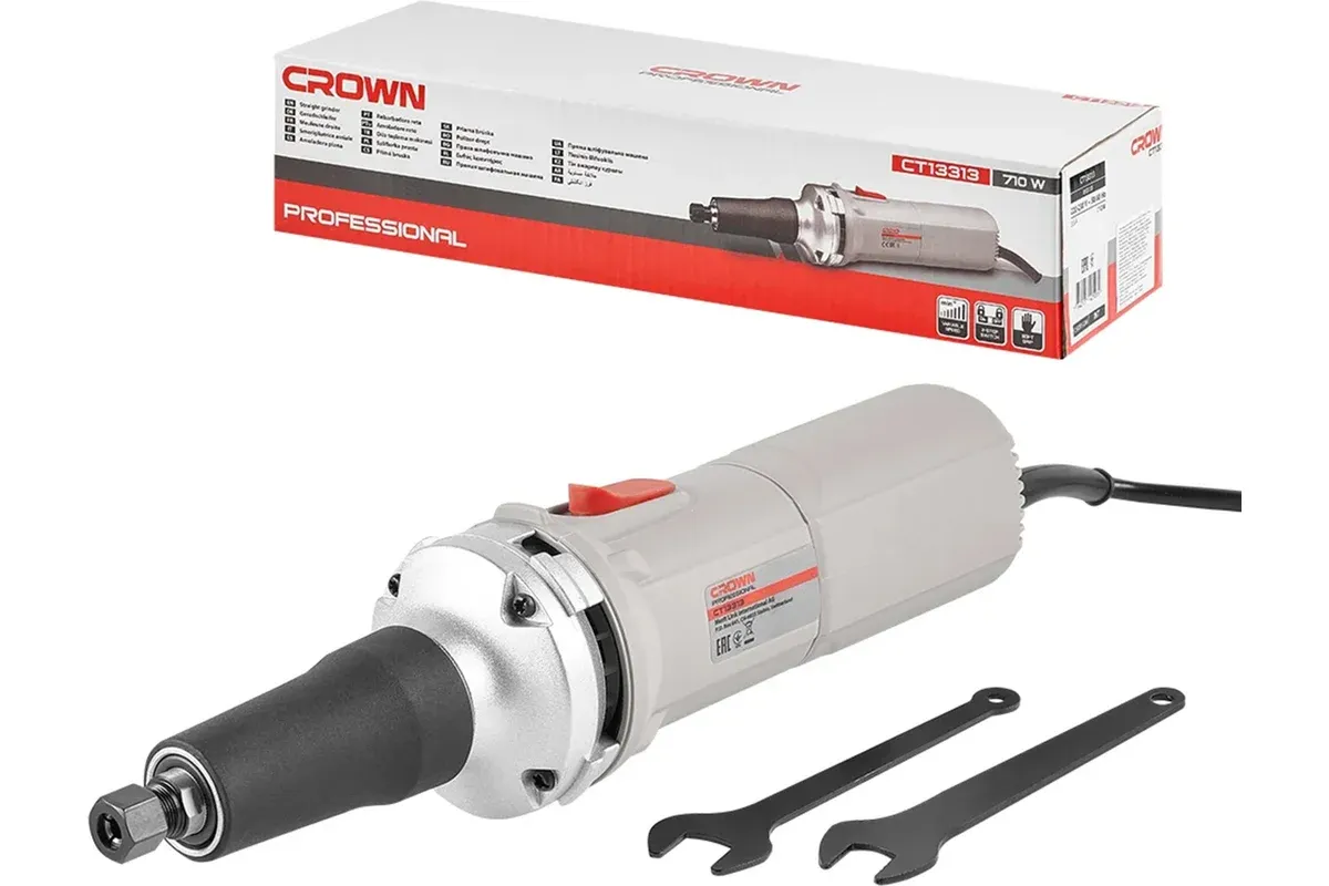 Машина шлифовальная прямая CROWN CT13313
