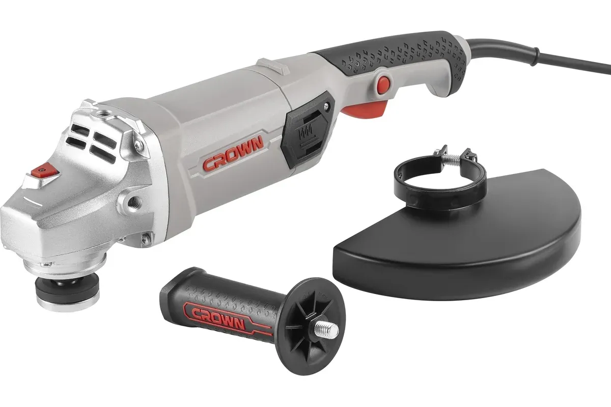 Машина шлифовальная угловая CROWN CT13500-180N