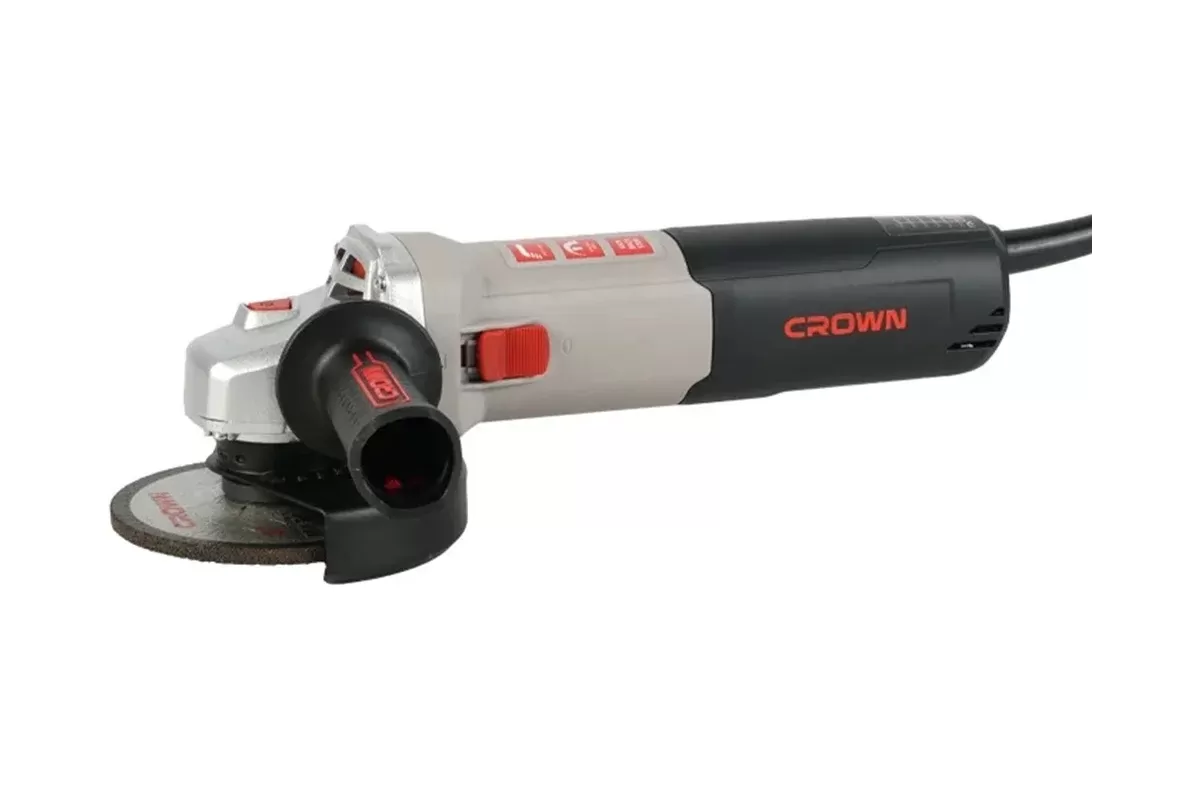 Машина шлифовальная угловая CROWN CT13678-125RSV