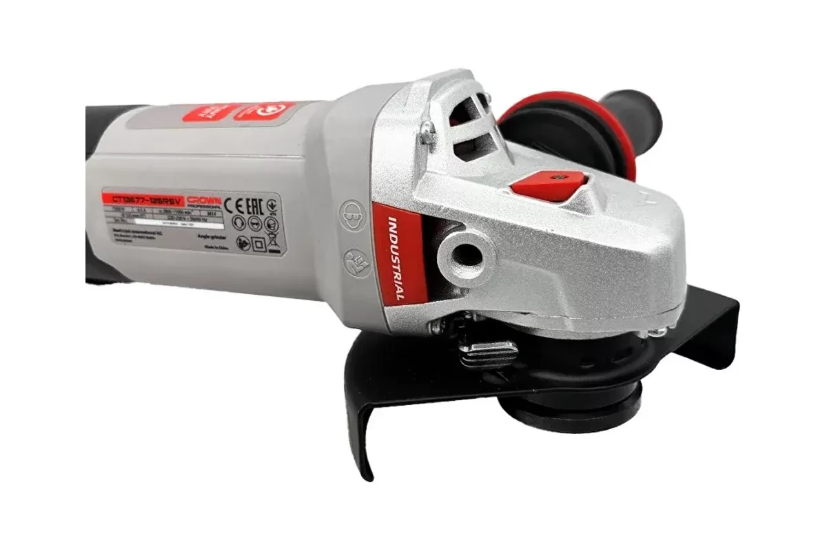 Машина шлифовальная угловая CROWN CT13678-125RSV