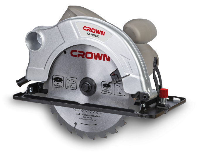 Пила дисковая CROWN CT15074-185