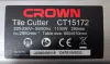 Настольная пила CROWN CT15172