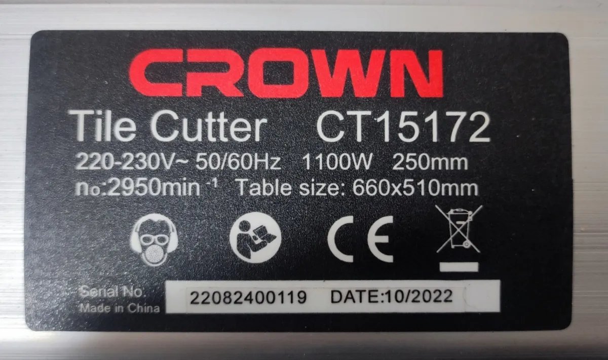 Настольная пила CROWN CT15172