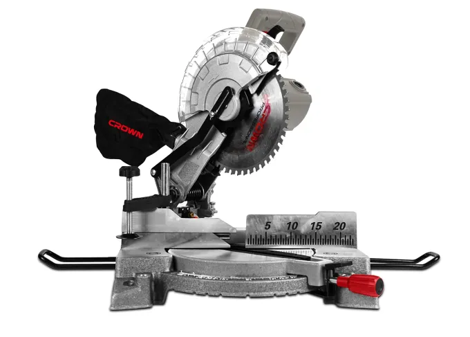 Пила торцовочная циркулярная CROWN CT15293
