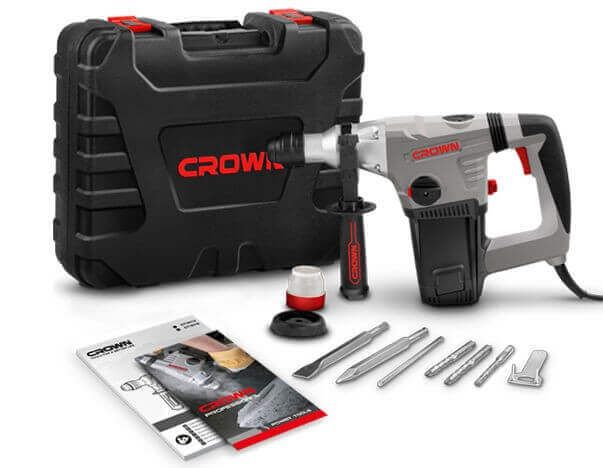 Перфоратор SDS+ (кейс) CROWN CT18116BMC