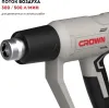 Фен технический строительный CROWN CT19049K