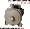Насос центробежный CROWN CT35195 (CPM146)