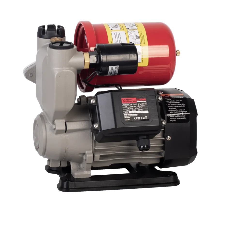 Насос автоматический самовсасывающий CROWN CT35240 (PW125)