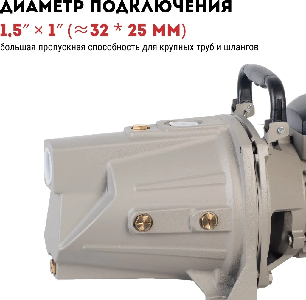 Насос центробежный CROWN CT35255 (JET1500L1)