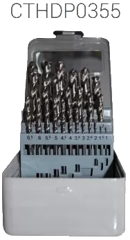 Набор сверел HSS-CO CROWN CTHDP0355