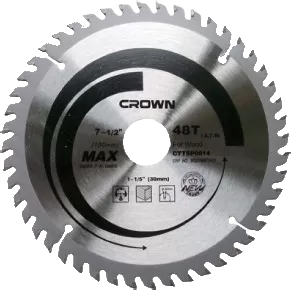 Диск пильный по дереву 185*2.2*20/16*80T CROWN CTTSP0048