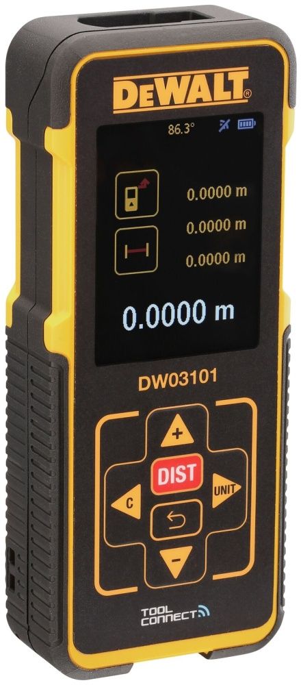 Дальномер лазерный DeWALT DW03101-XJ, 100м