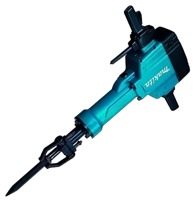 Отбойный молоток Makita HM1801, 220В, 2000Вт, 1100уд/мин, 28.6мм шестигранник, 29.7кг