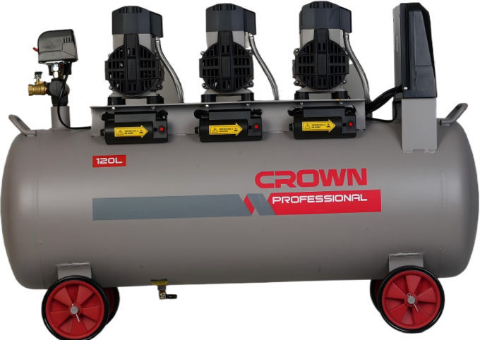 Компрессор безмасляный CROWN CT36153