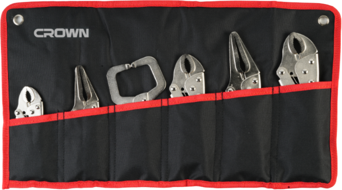 Набор зажимных клещей CROWN CPHPL-GXB6