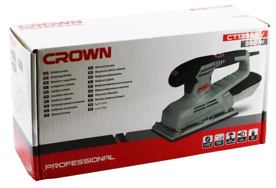 Машина плоскошлифовальная (экс) CROWN CT13588V