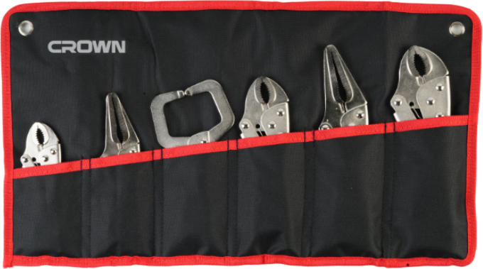 Набор зажимных клещей CROWN CPHPL-GXB6