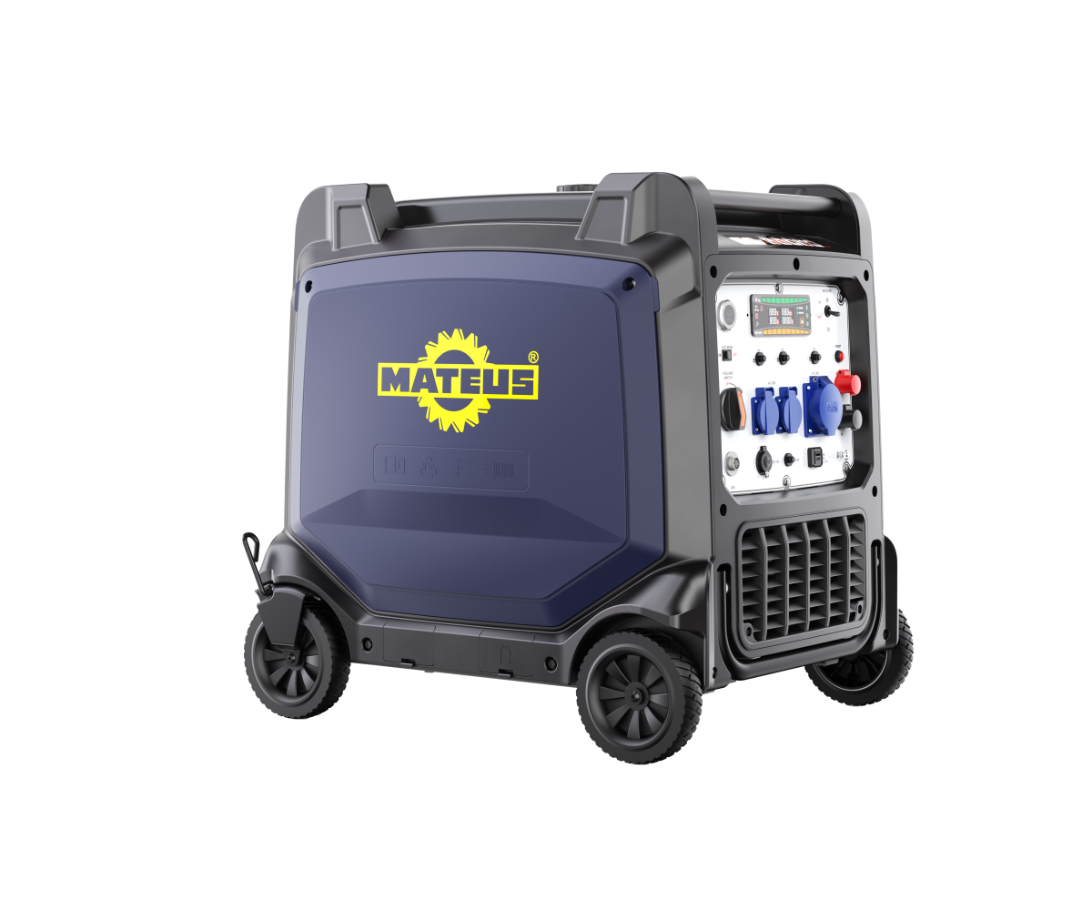 Генератор бензиновый инверторный  Mateus MS01128 (Gi16500SE) 12kW