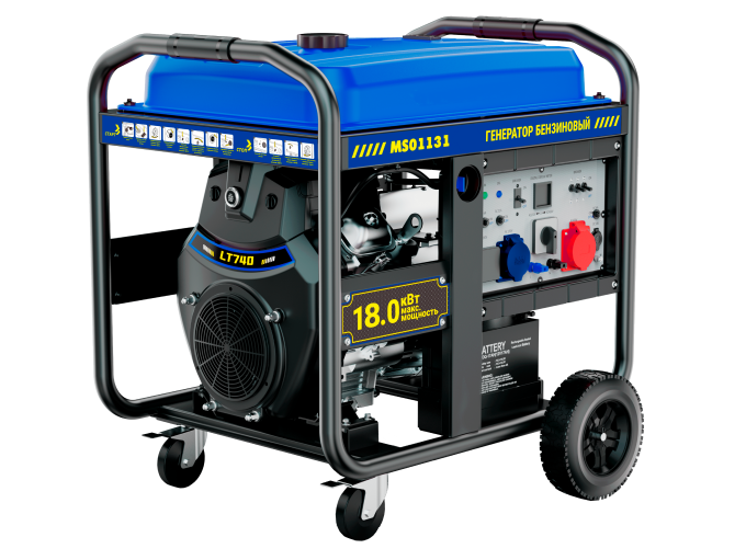 Генератор бензиновый Mateus MS01131 (LT23000EDG)
