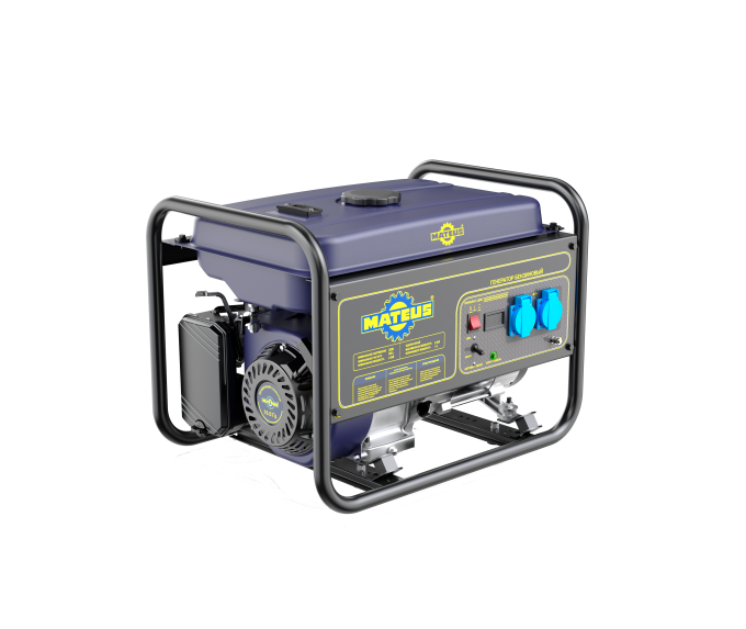 Генератор бензиновый  Mateus MS01135 (G3000) 2,2kW