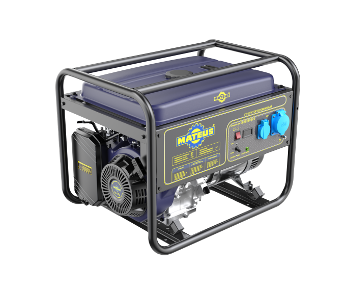 Генератор бензиновый  Mateus MS01139 (G6800) 5,5kW