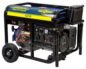 Генератор сварочный бенз. Mateus MS01201 (5GFW)